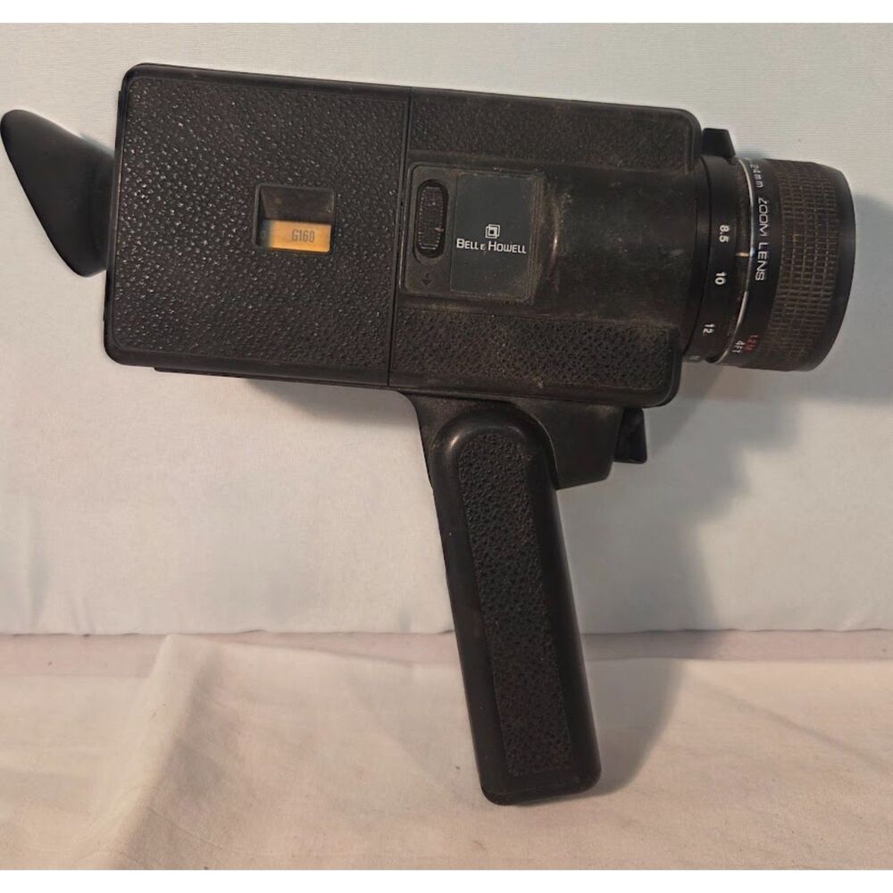 Bell Howell 2123 XL Super 8 Movie Camera Vintage Film Camera Zoom Lens
